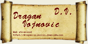 Dragan Vojnović vizit kartica
